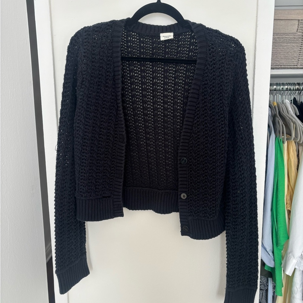 Abercrombie & Fitch Dark Knit Pullover